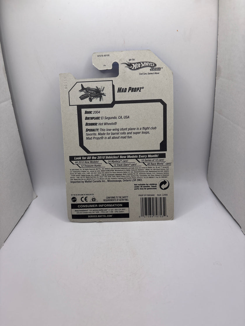 Hot Wheels Mad Propz Diecast