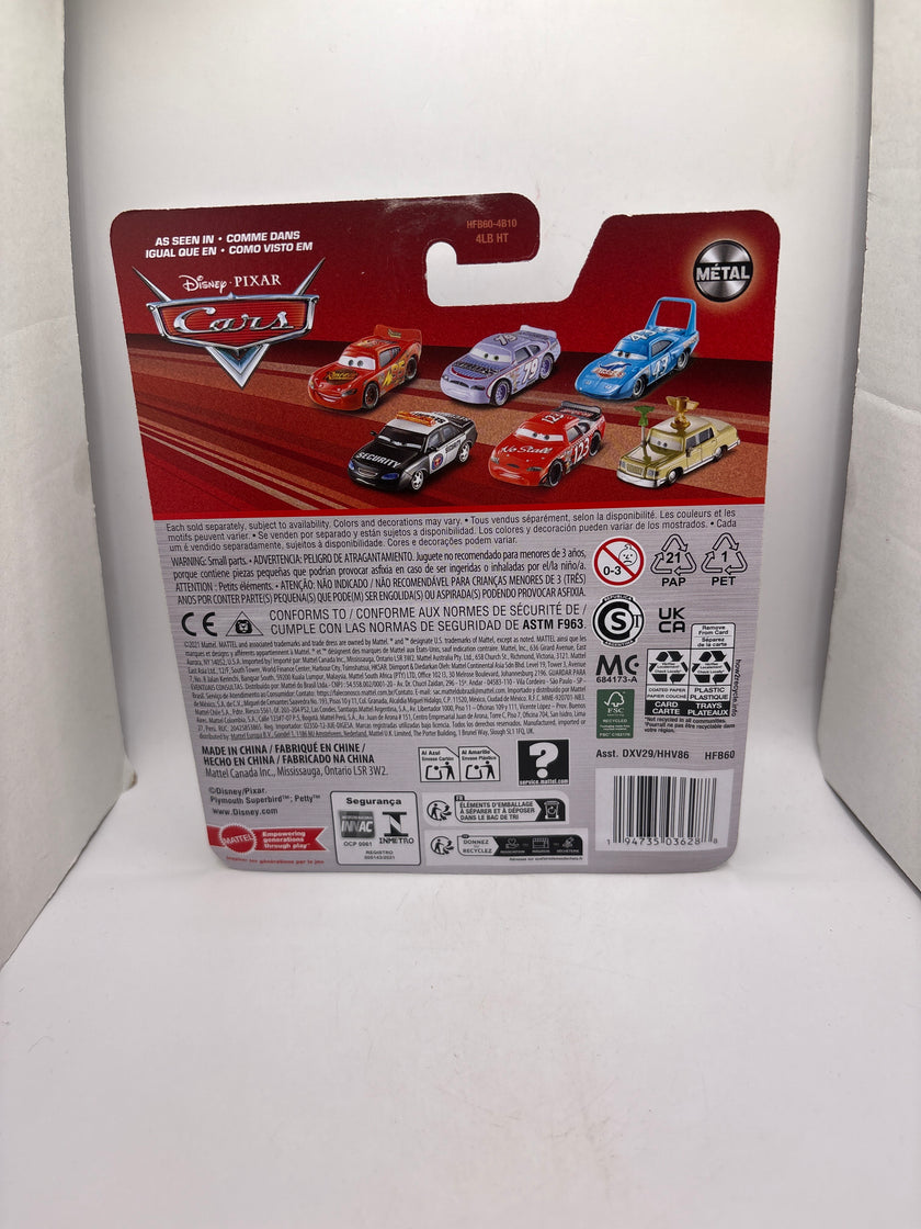 Disney Pixar Cars Dexter Hoover With Checkered Flag Diecast multi color