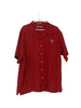 Red Button down Texan Shirt