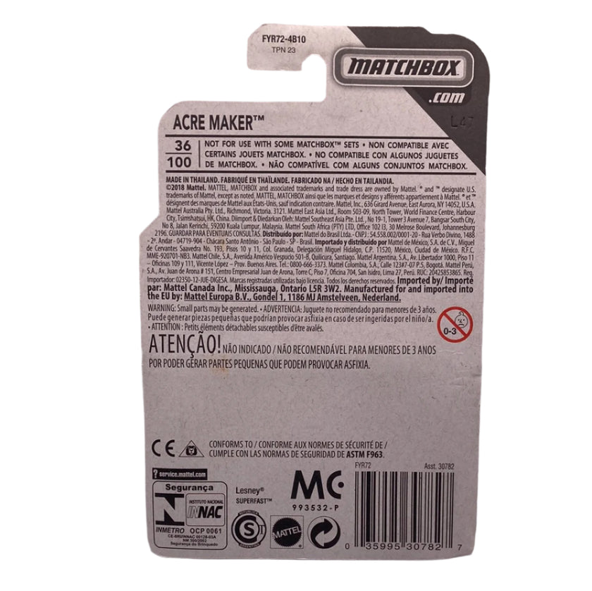 Matchbox Acre Maker