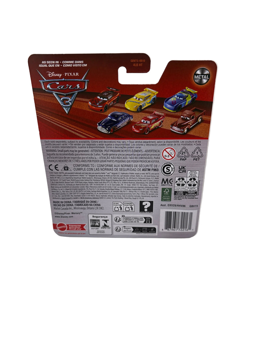 Disney Pixar Cars Barry Depedal Diecast multi color