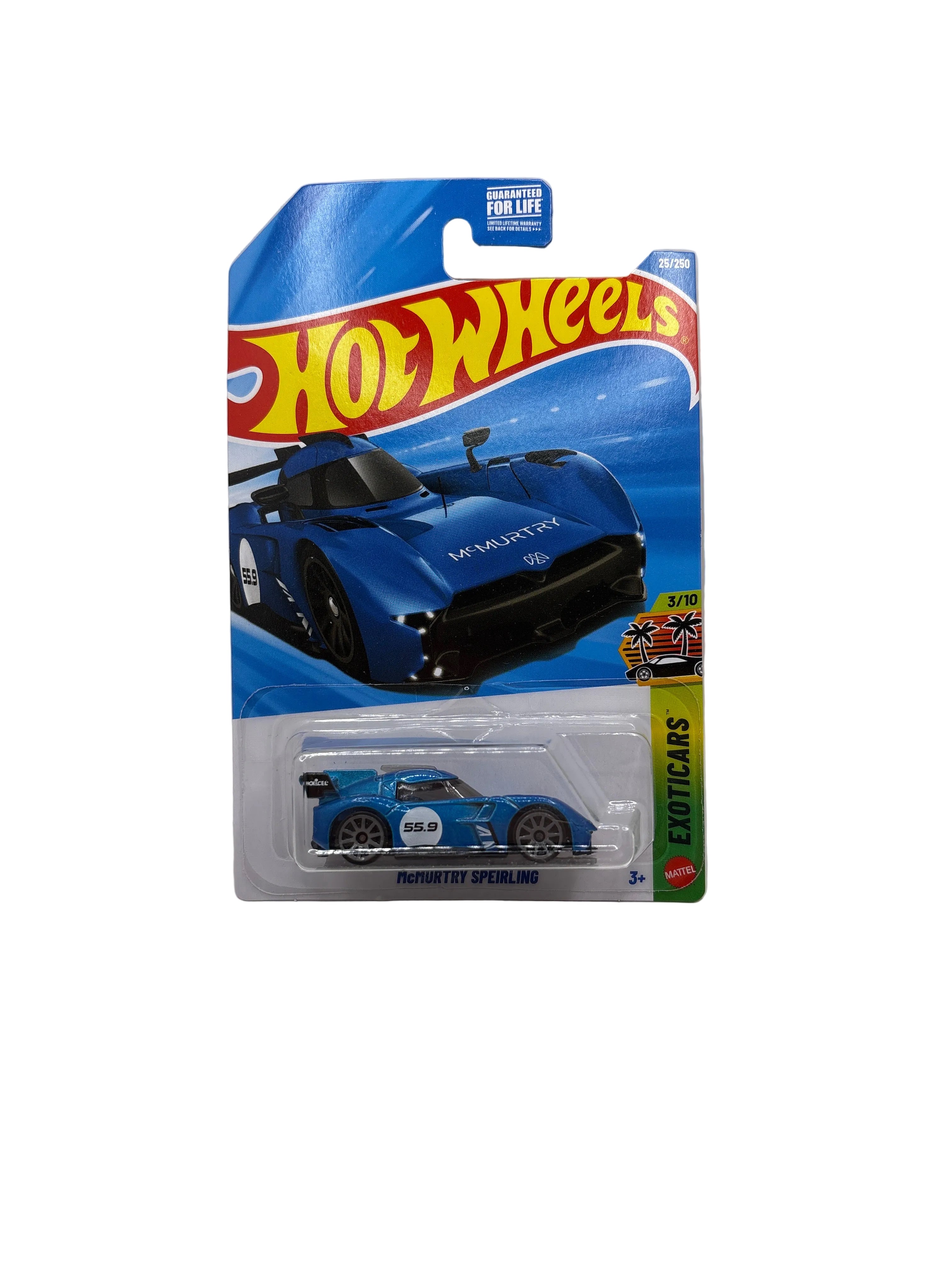 Hot Wheels McMurtry Speirling Diecast blue