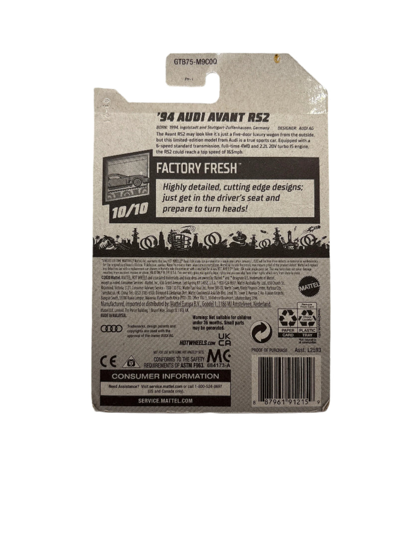 हॉट व्हील्स 94 ऑडी अवंत आरएस2