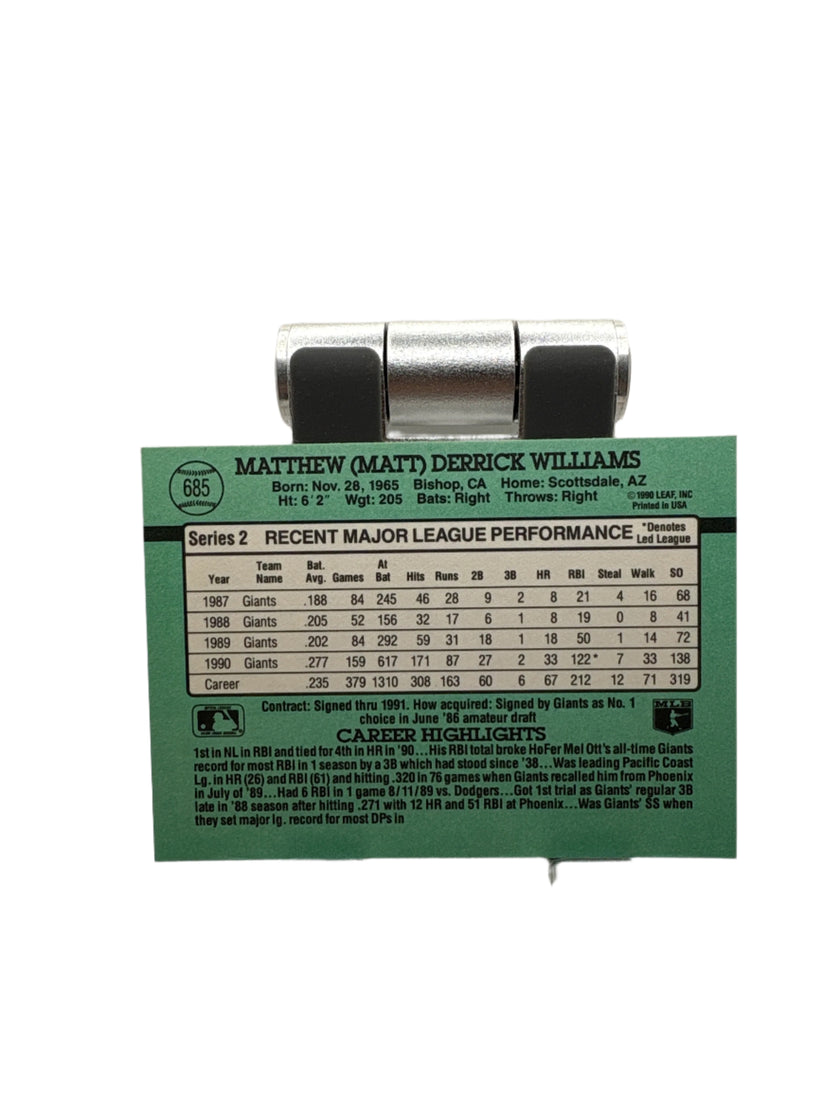 Donruss Matt Williams