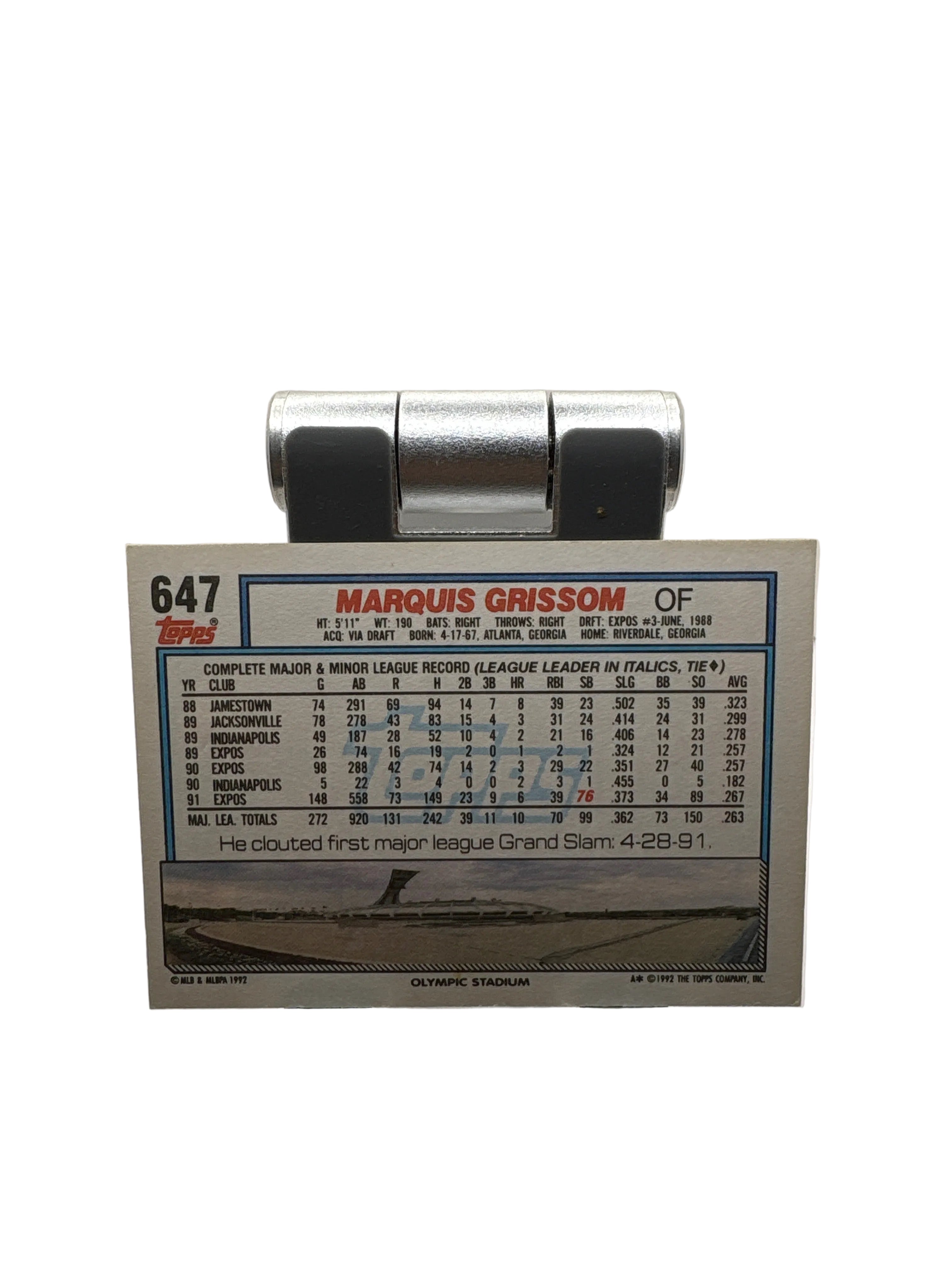 Topps Marquis Grissom