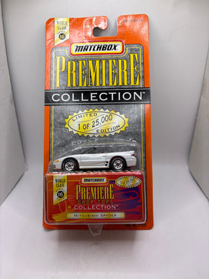 Matchbox Mitsubishi Spyder Diecast white