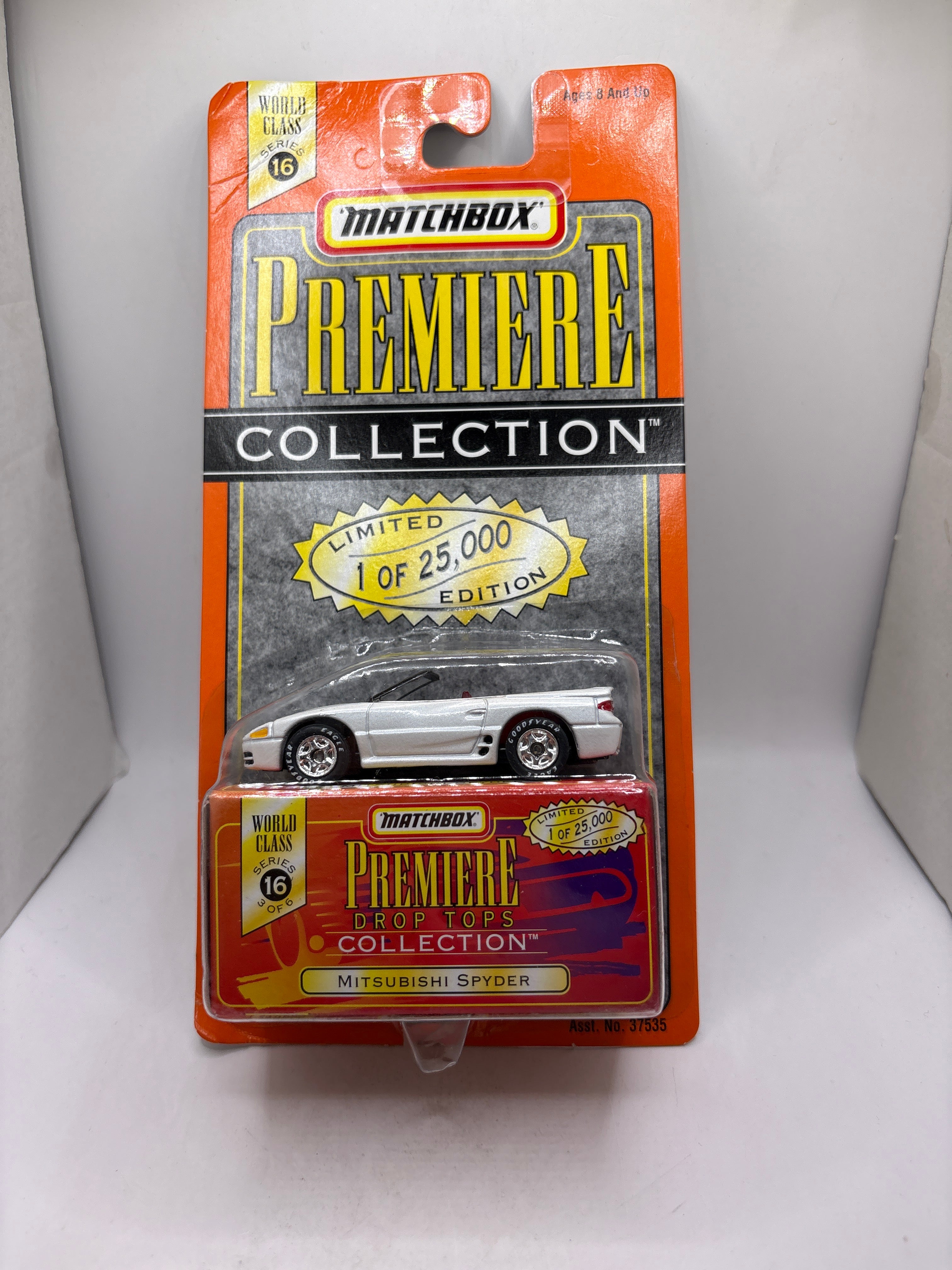 Matchbox Mitsubishi Spyder Diecast white