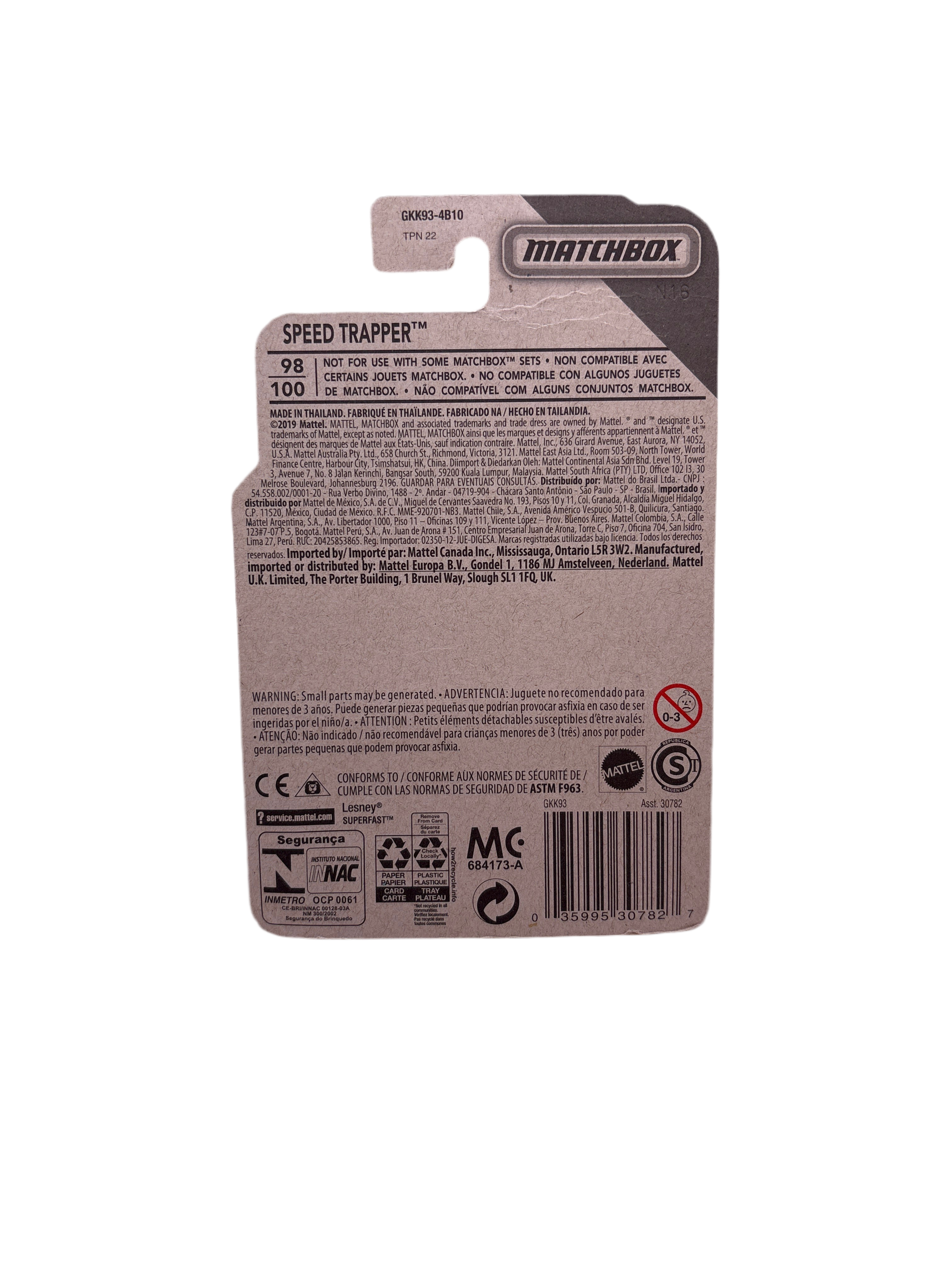 Matchbox Speed Trapper Diecast