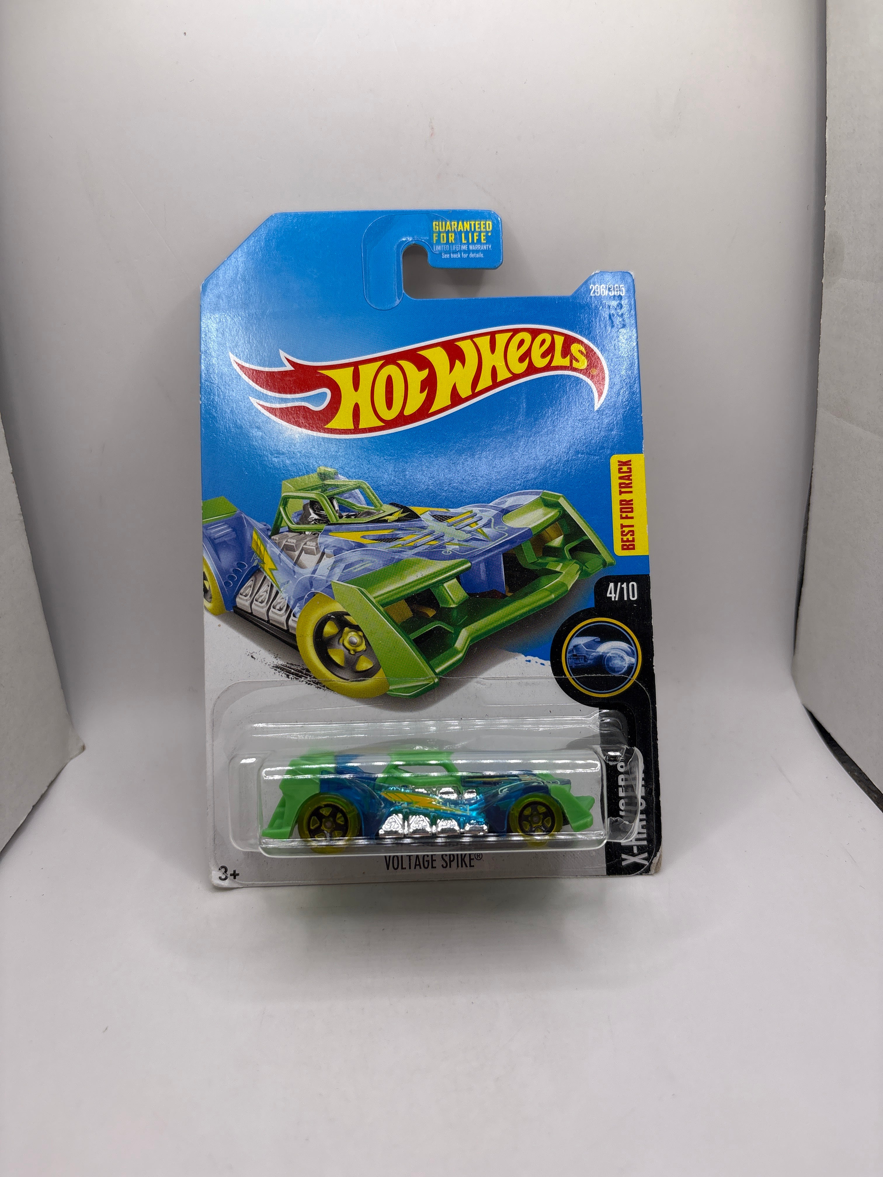 Pico de voltaje de Hot Wheels fundido a presión