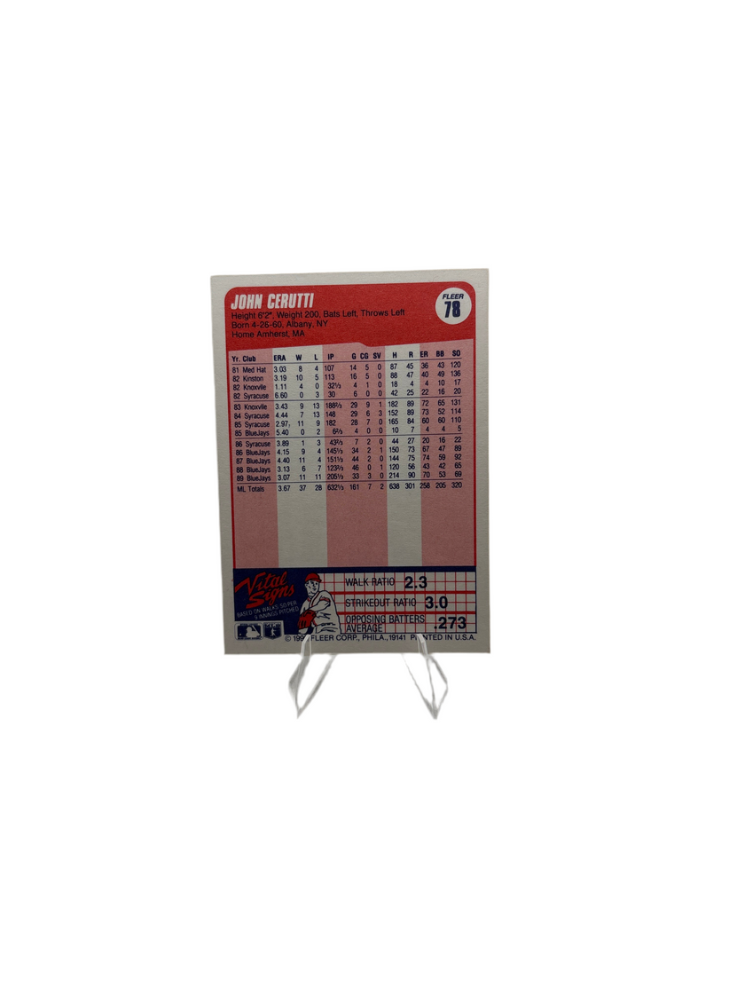 Fleer John Cerutti