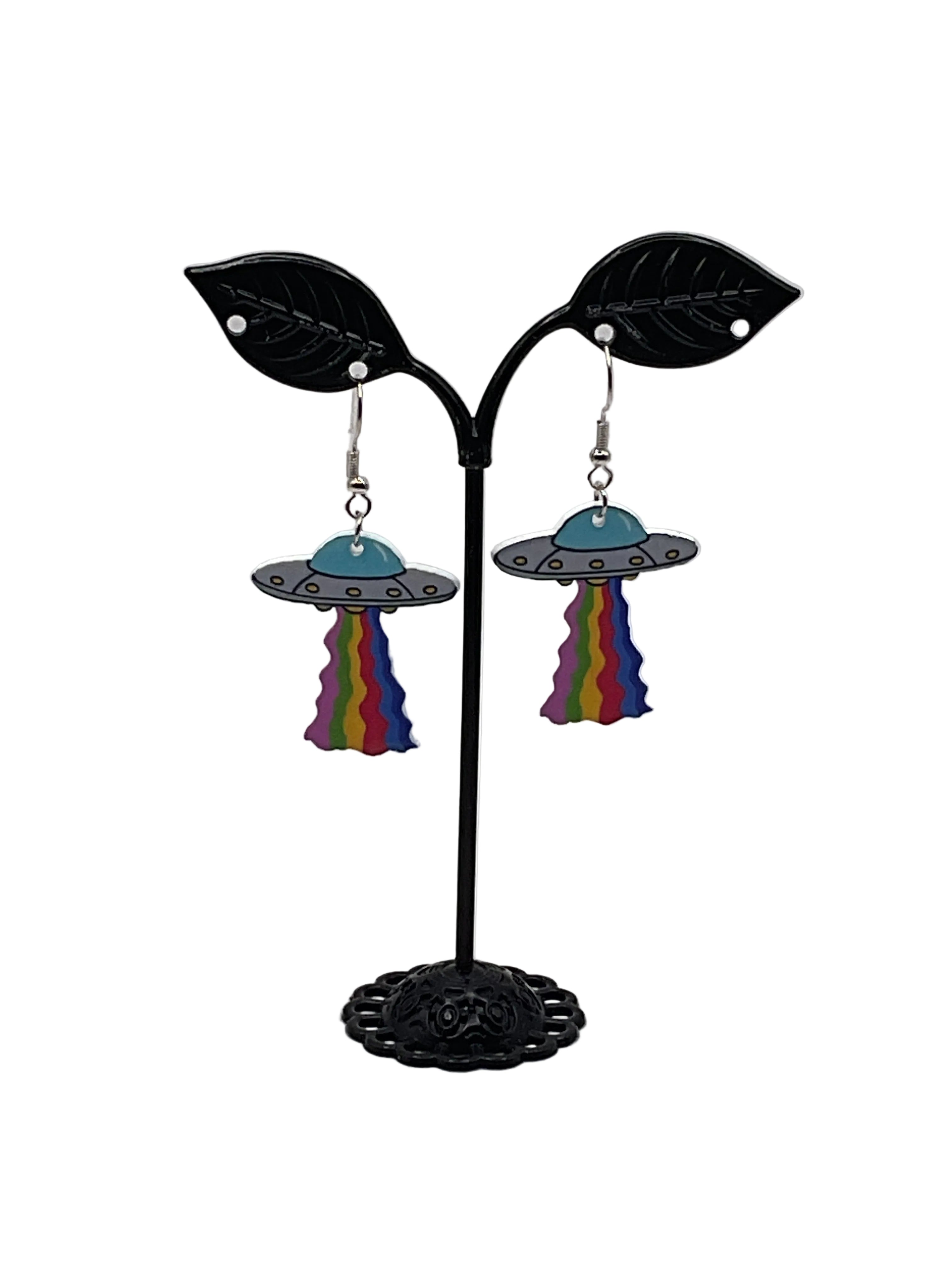 Ufo earrings