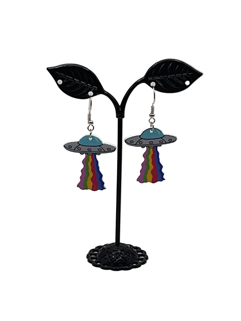 Ufo earrings