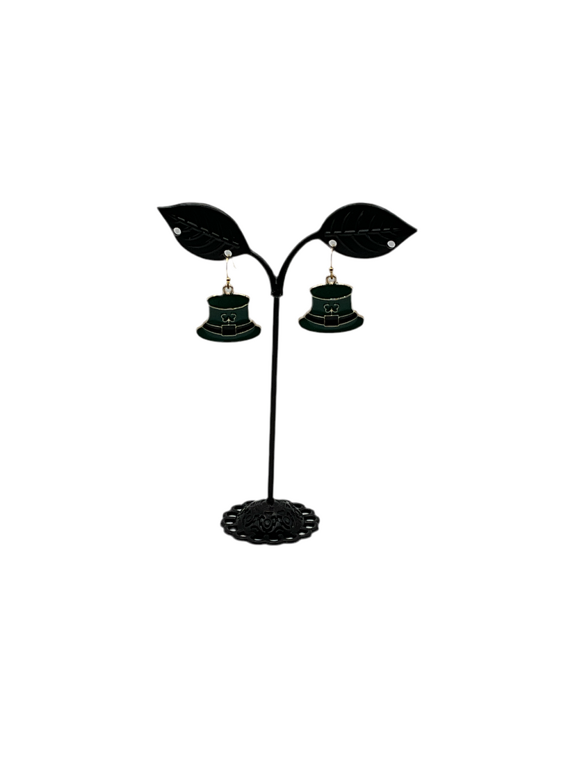 Leprechaun Hat Earrings