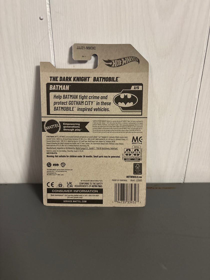 Hot Wheels The Dark Knight Batmobile Diecast