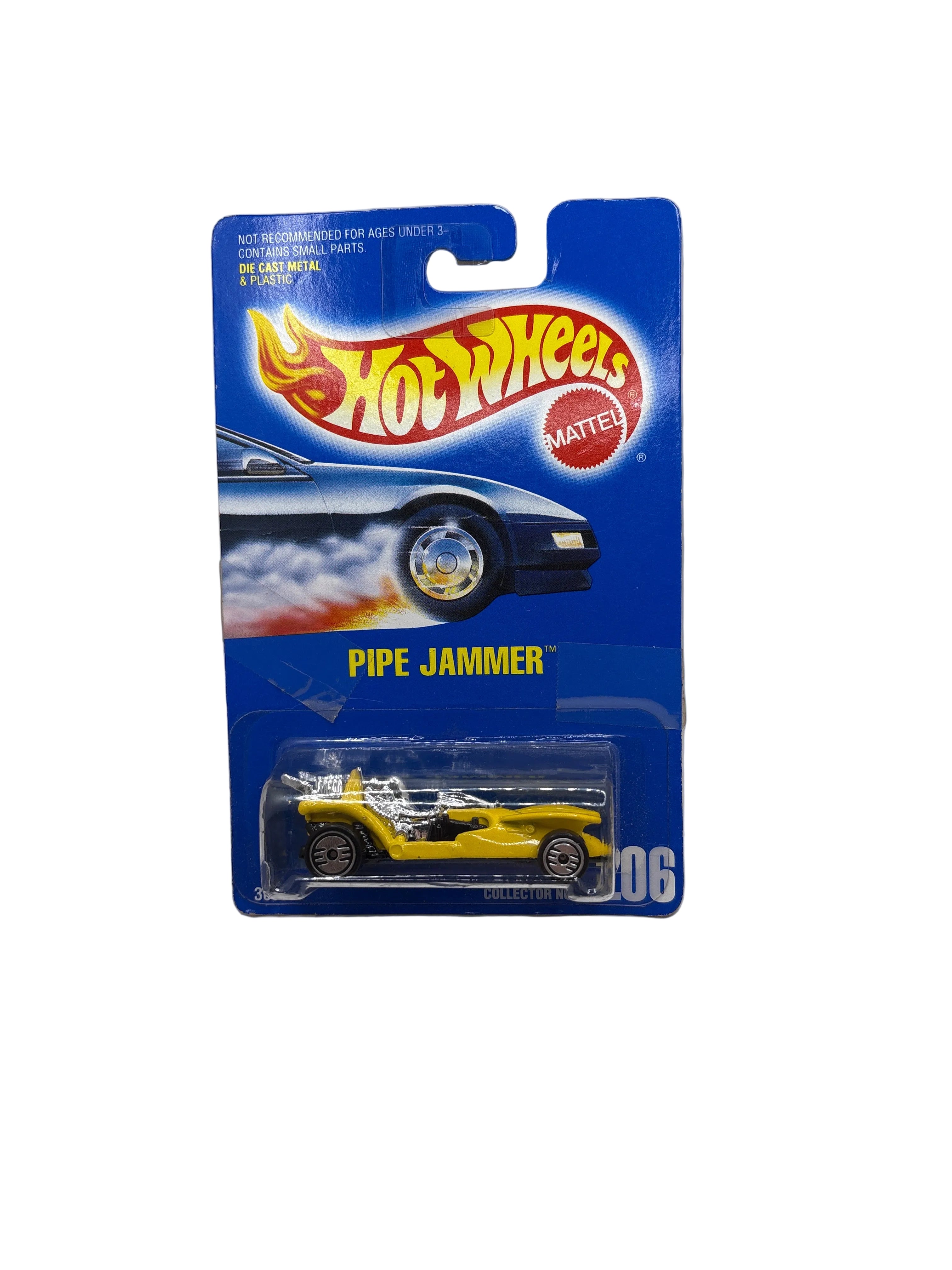 Hot Wheels Pipe Jammer Diecast yellow
