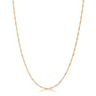 18 Inch Gold Twisted Chain