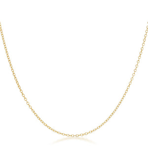 Delicate Gold Link Chain