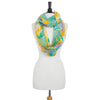 Wanda Multicolor Floral Print Infinity Scarf