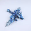 3D Printed Crystal Wing Tadling Dragon Fidget Toy – Articulated Fantasy Desk Toy Gift