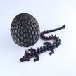 3D Printed Crystal Dragon Fidget Toy – Articulated Flexible Desk Toy Gift
