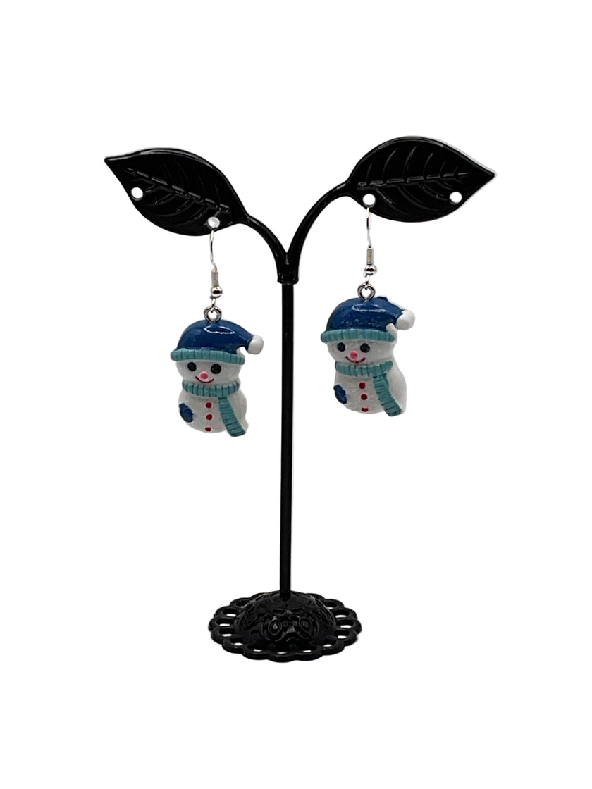 Snowman Earrings