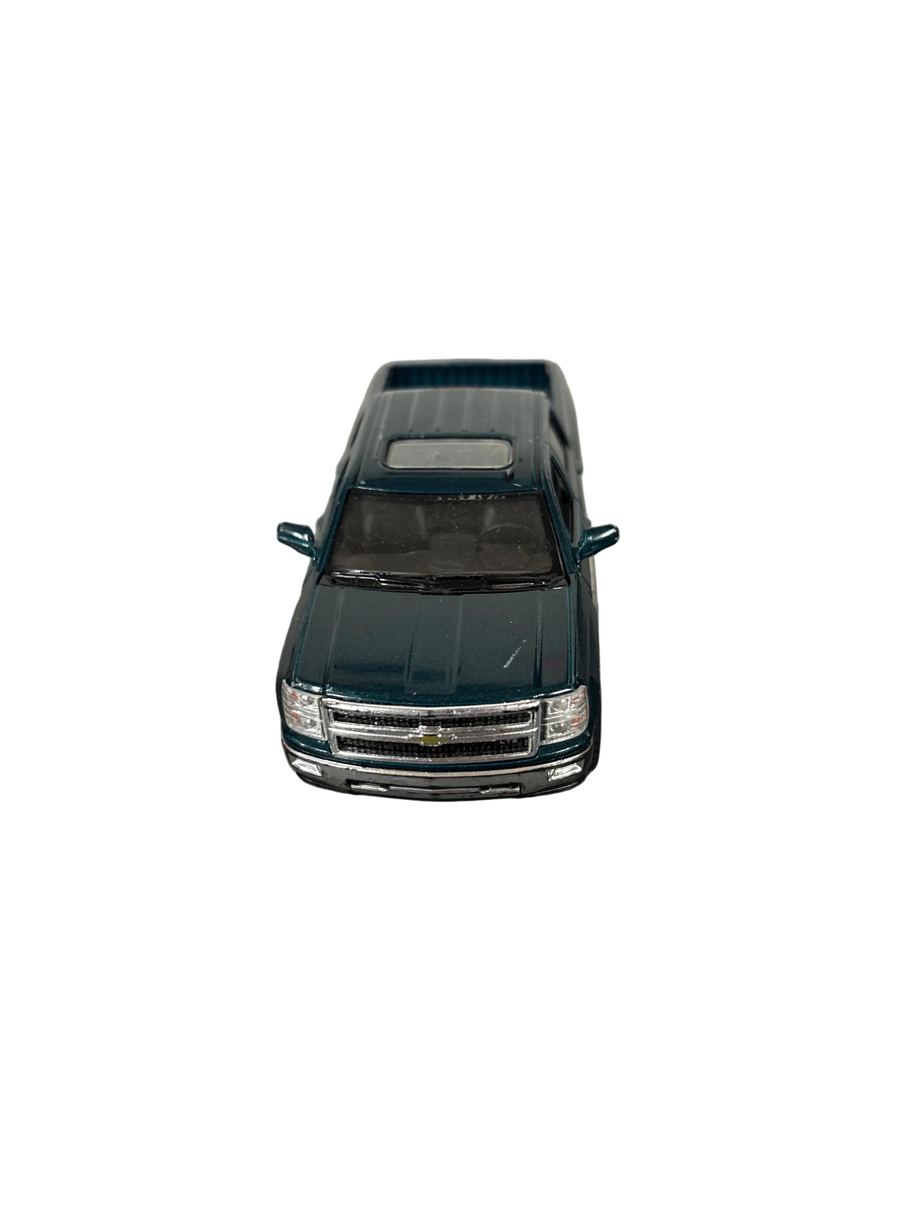 Kinsmart 2014 Chevrolet Silverado Diecast green