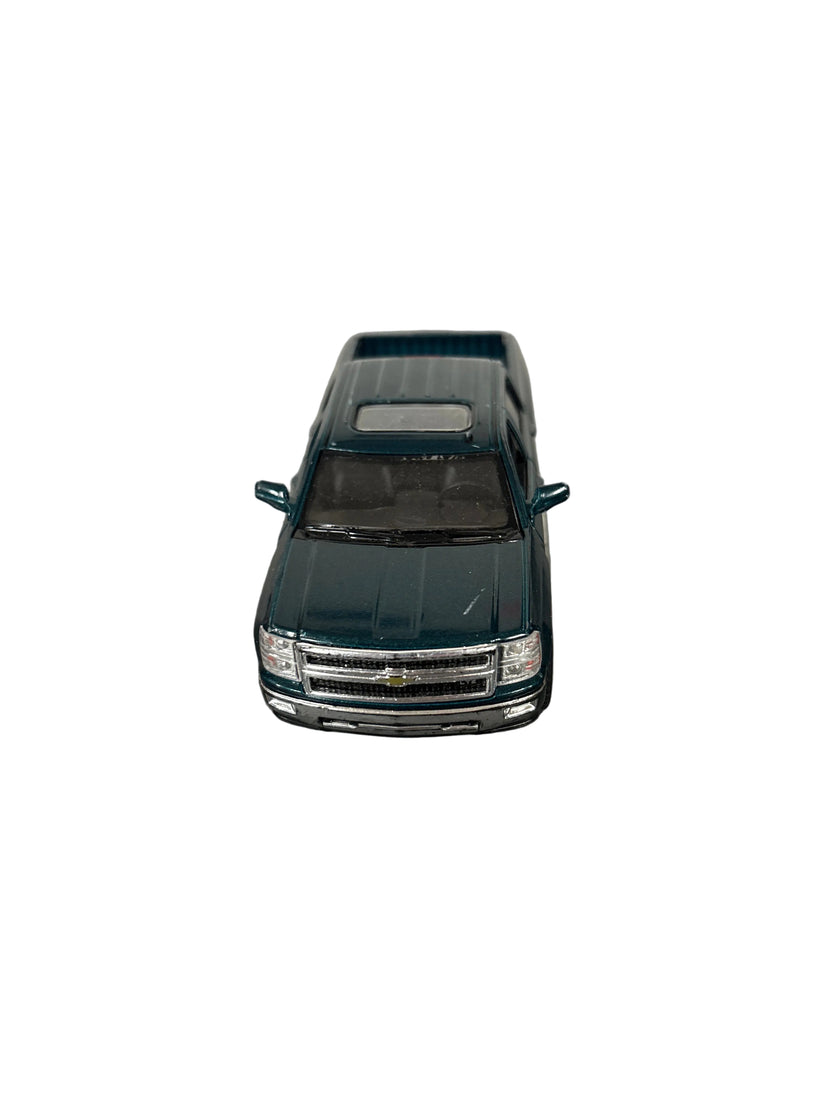 Kinsmart 2014 Chevrolet Silverado Diecast green