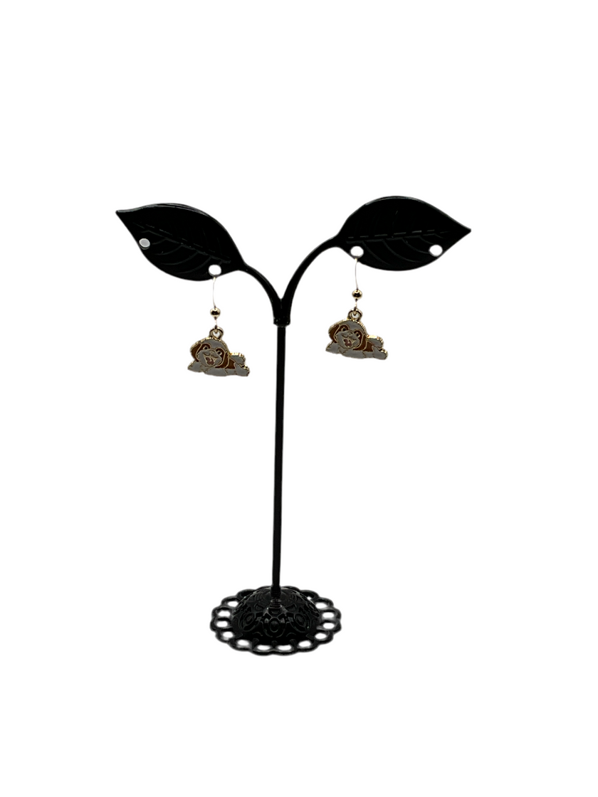 dog earrings