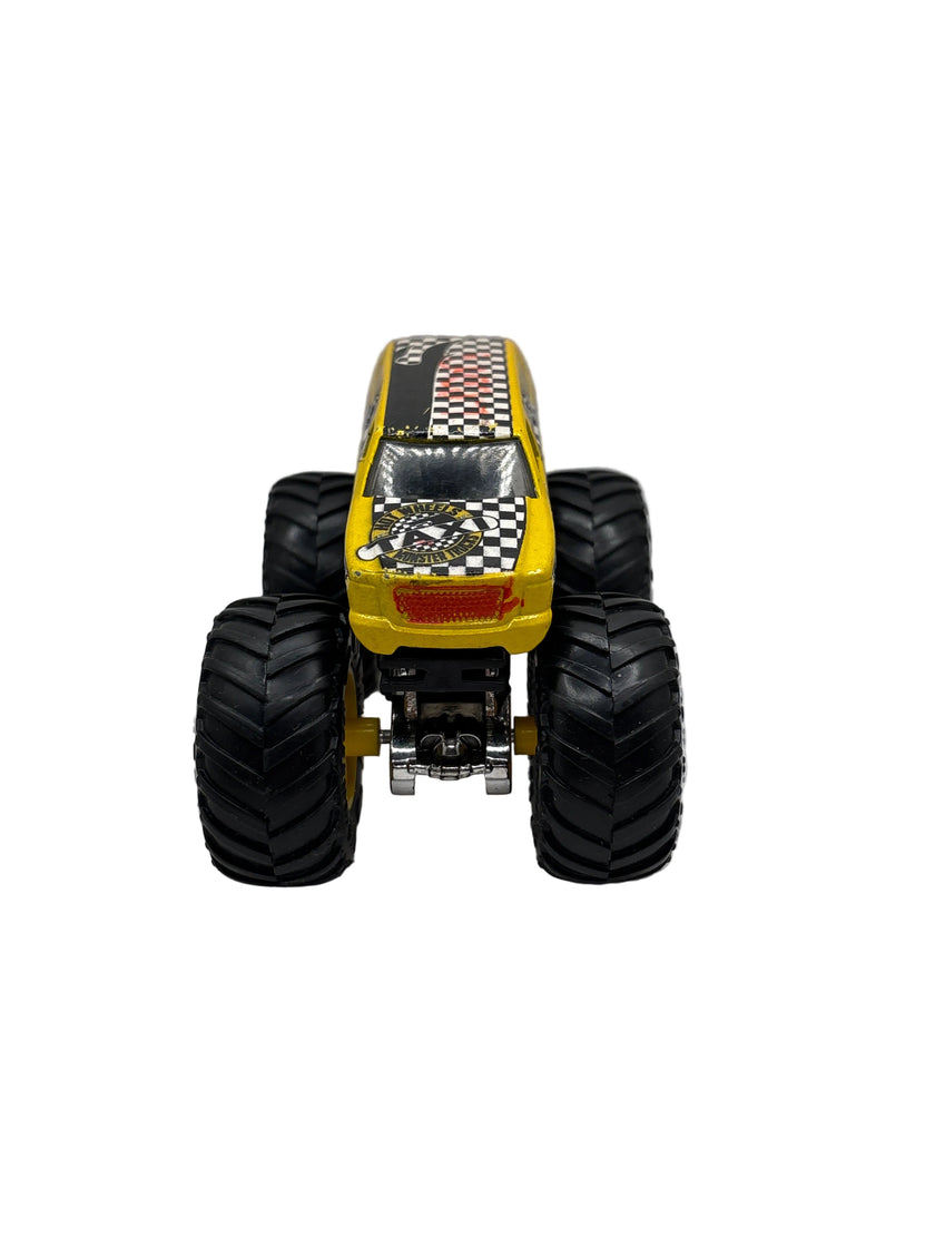 Hot Wheels Taxi Monster Truck Diecast yellow