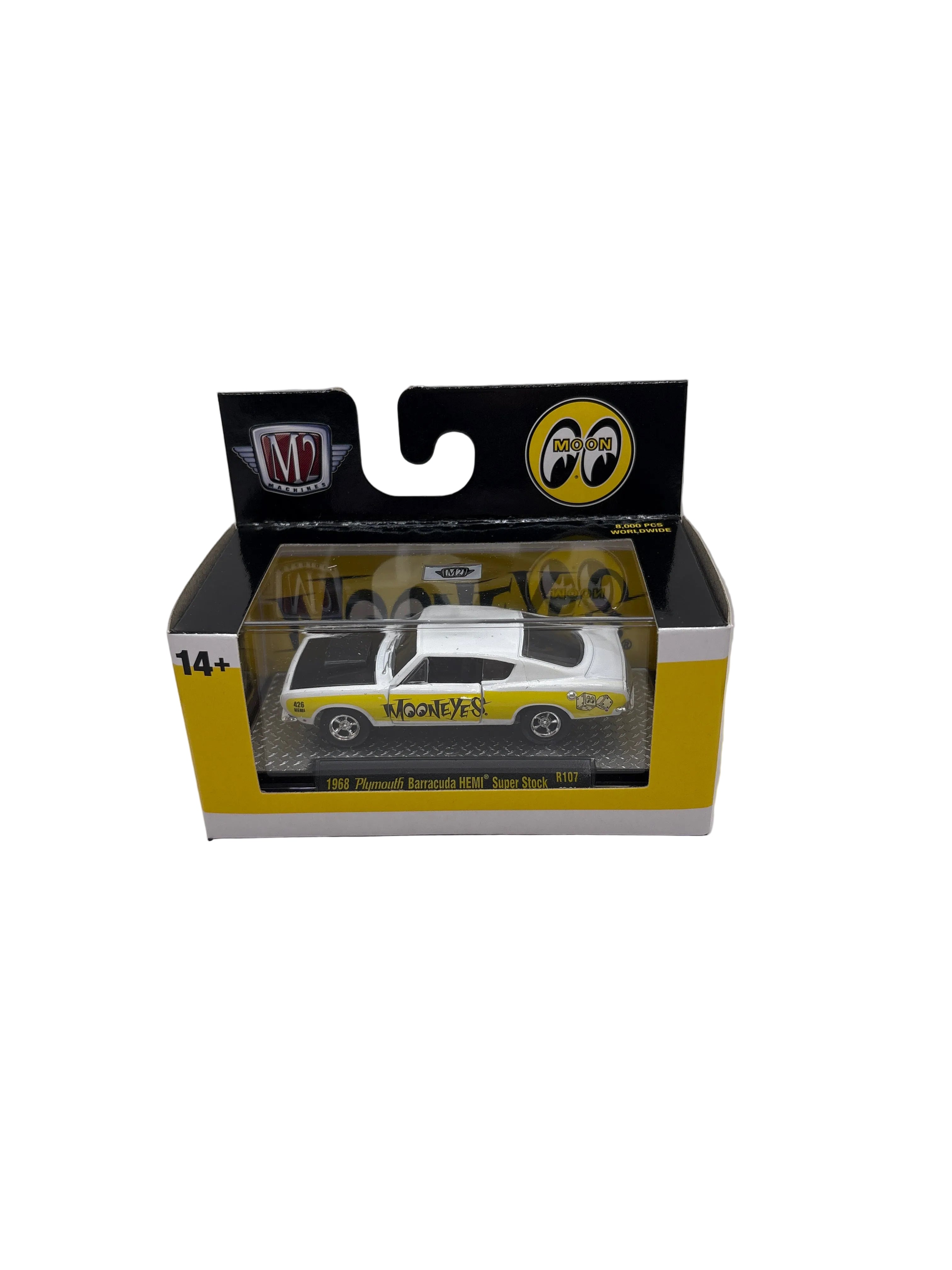 M2 1968 Plymouth Barracuda HEMI Super Stock Diecast