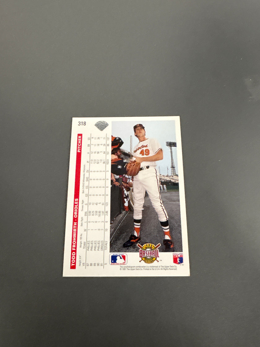 Upper Deck Todd Frohwirth