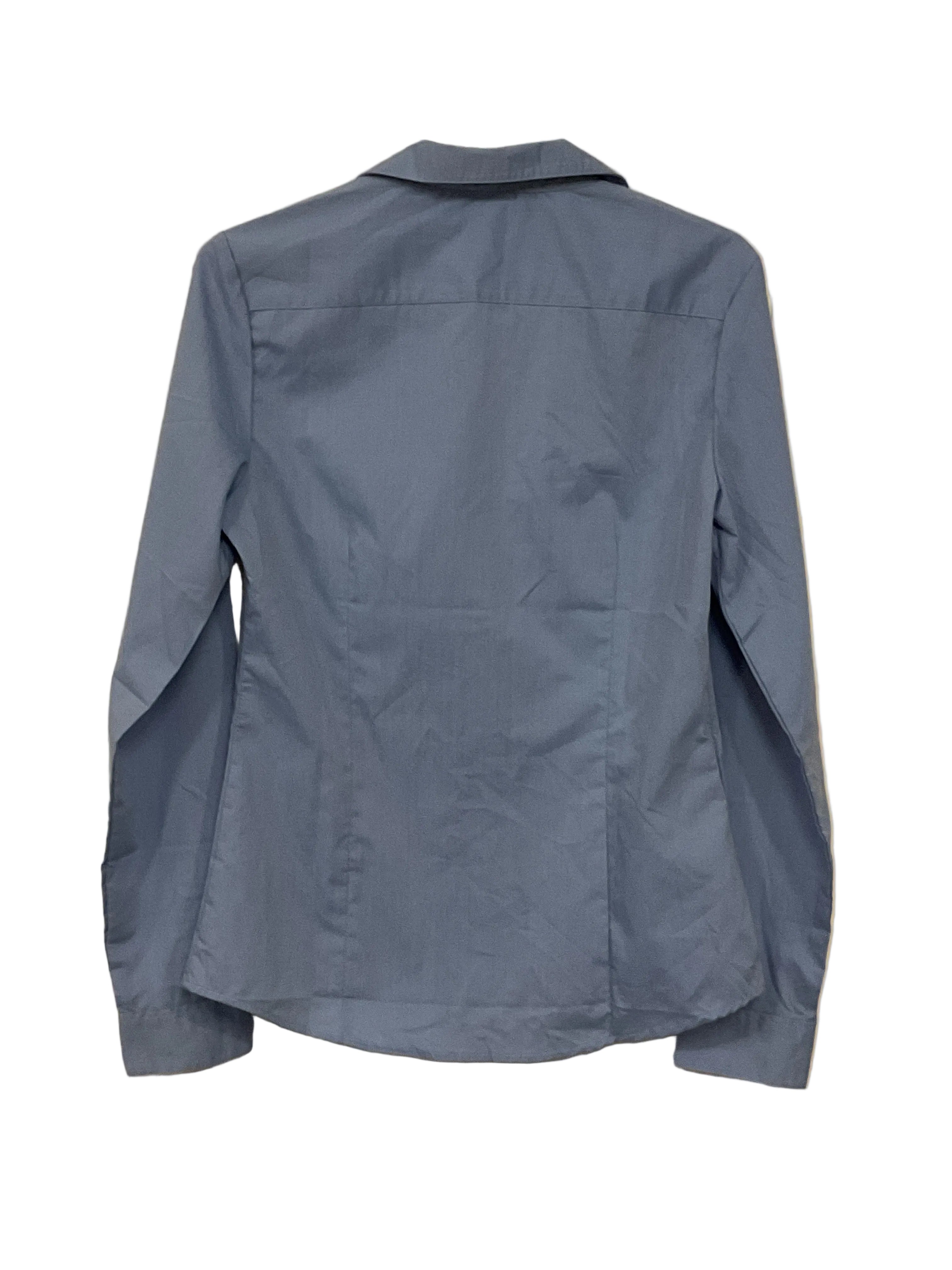 Slate Blue Long Sleeve Shirt