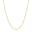 14k Yellow Gold Round Cable Link Chain (1.50 mm)