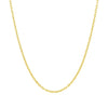 14k Yellow Gold Round Cable Link Chain (1.50 mm)