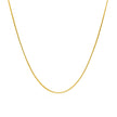 14k Yellow Gold Round Snake Chain (0.90 mm)