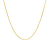 14k Yellow Gold Round Snake Chain (0.90 mm)