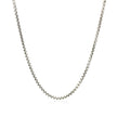 14k White Gold Round Box Chain (1.80 mm)