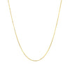 14k Yellow Gold Round Snake Chain (0.70 mm)