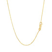 14k Yellow Gold Round Snake Chain (0.70 mm)