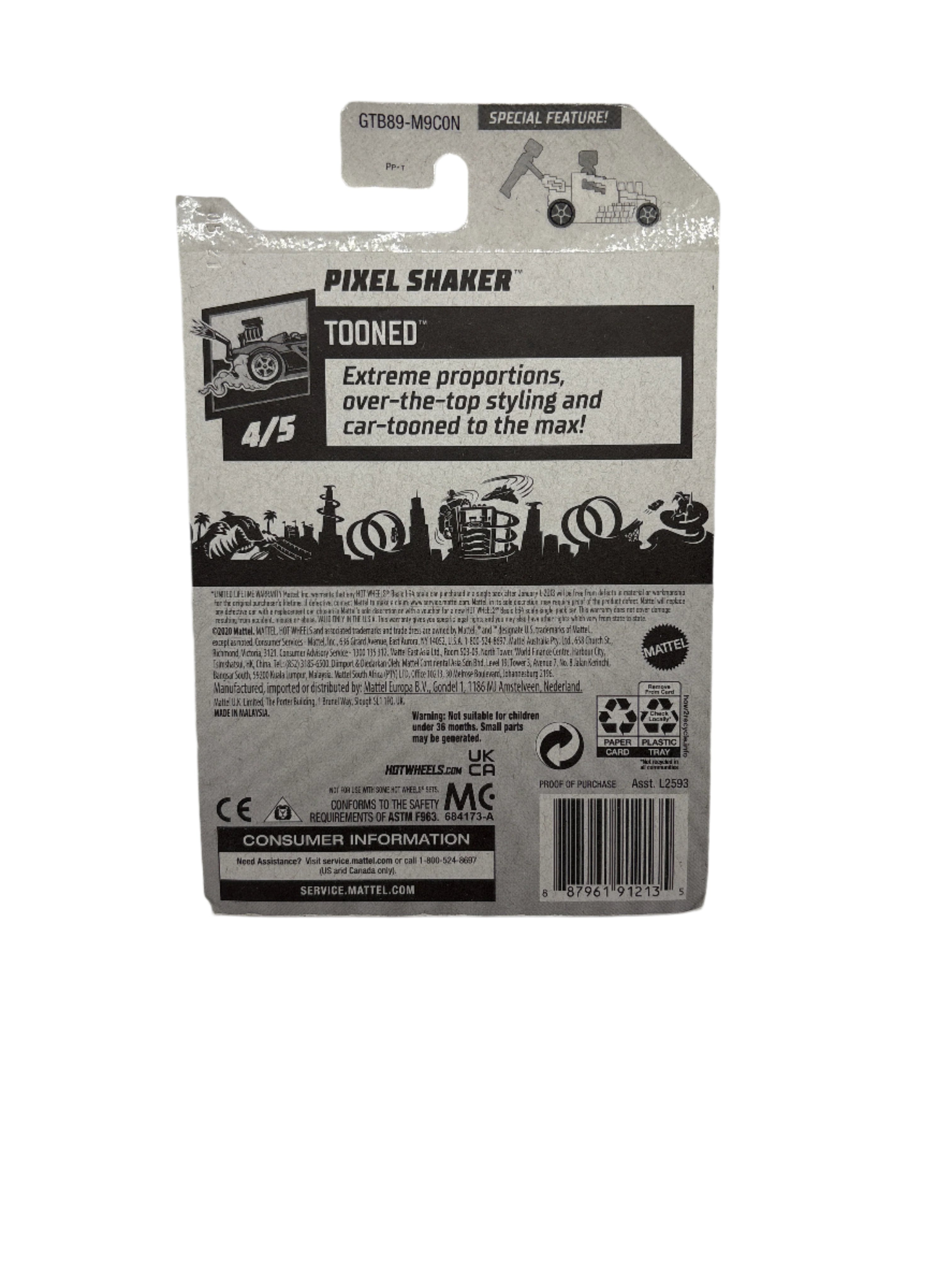 Hot Wheels Pixel Shaker Diecast