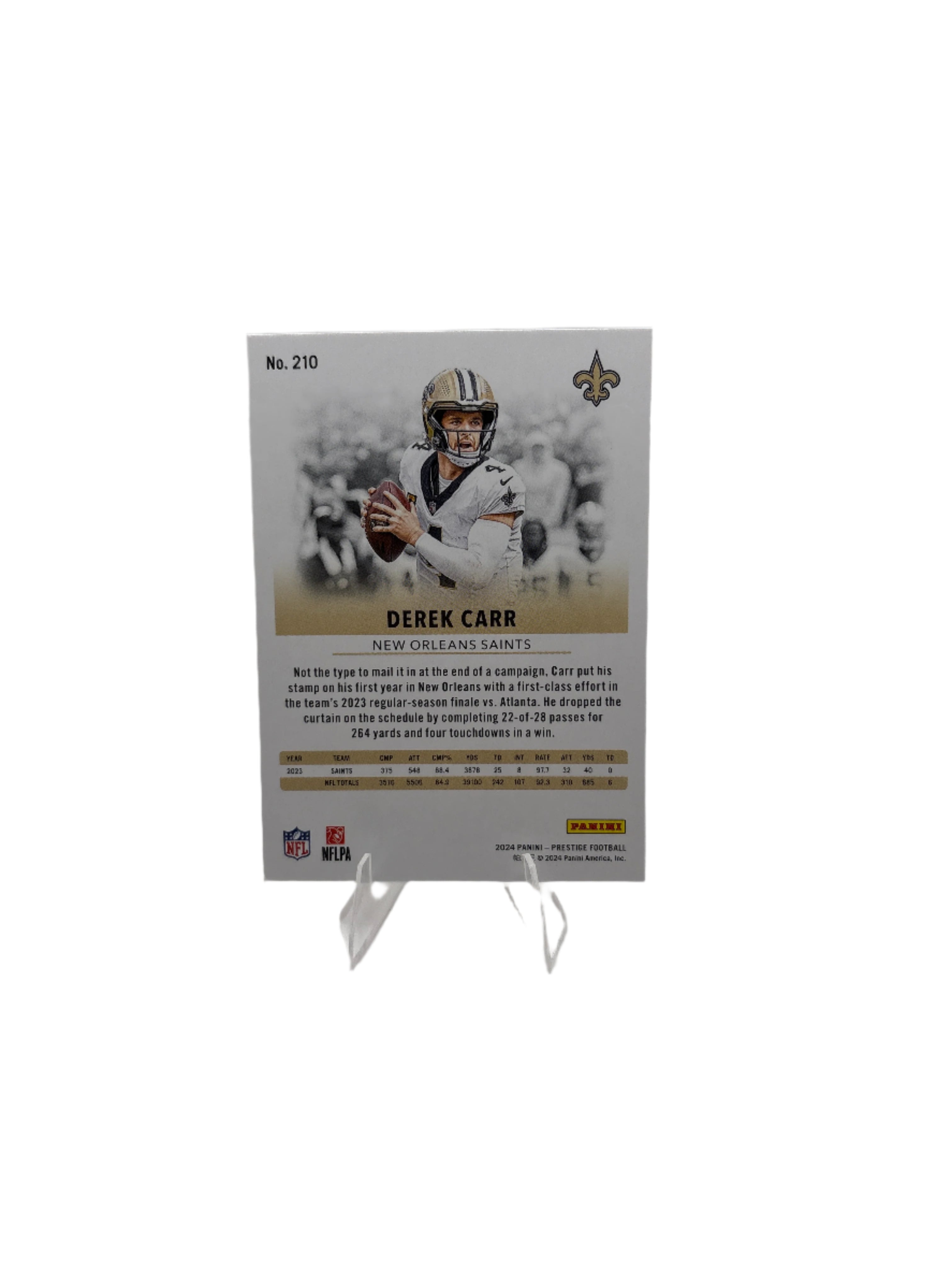 Prestige Derek Carr