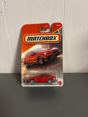 Matchbox 2024 Subaru WRX S4 STI Diecast red