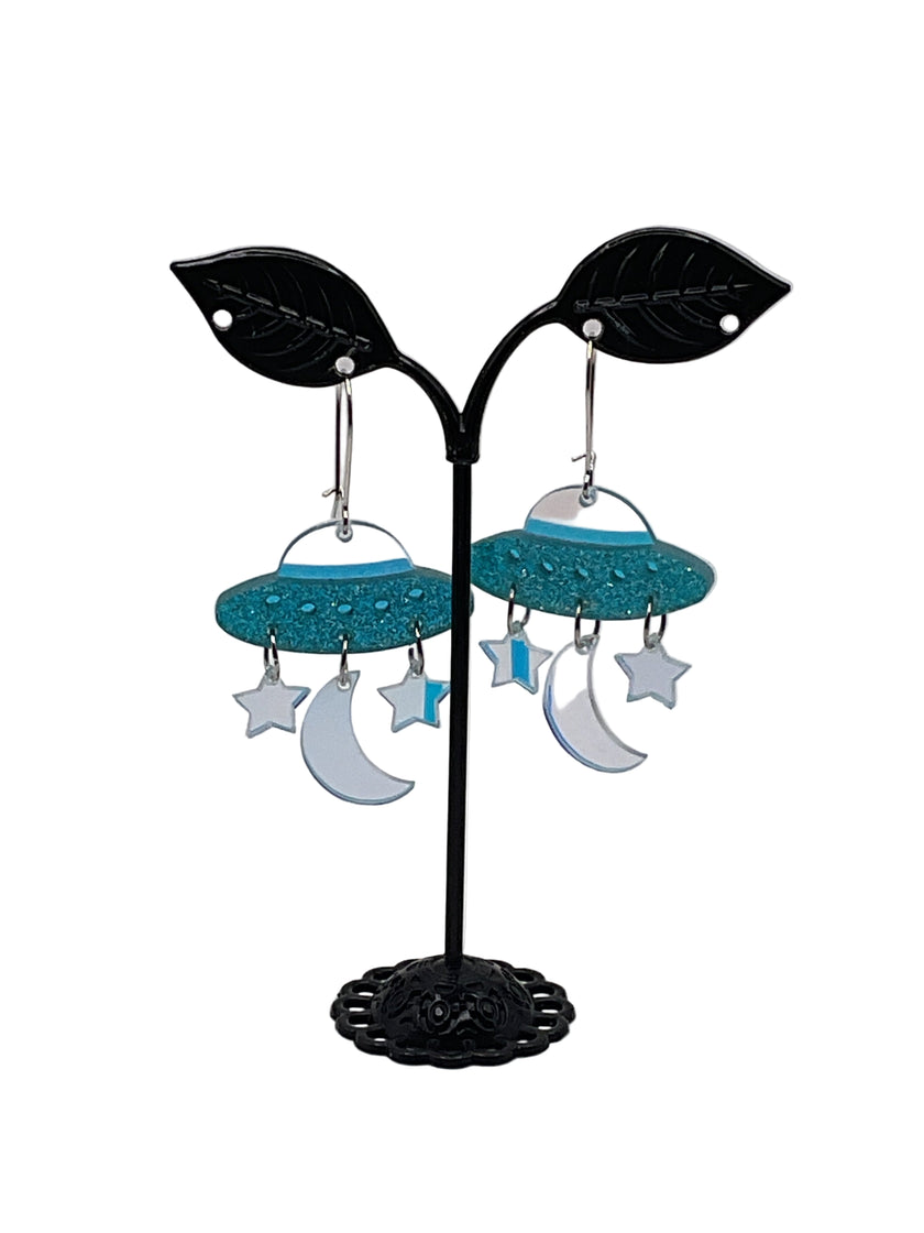 Ufo earrings