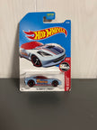 Hot Wheels 14 Corvette Stingray Diecast blue