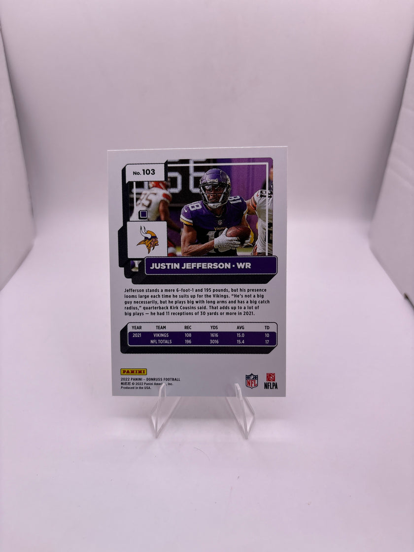 Donruss Justin Jefferson