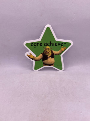 Ogre Achiever Sticker