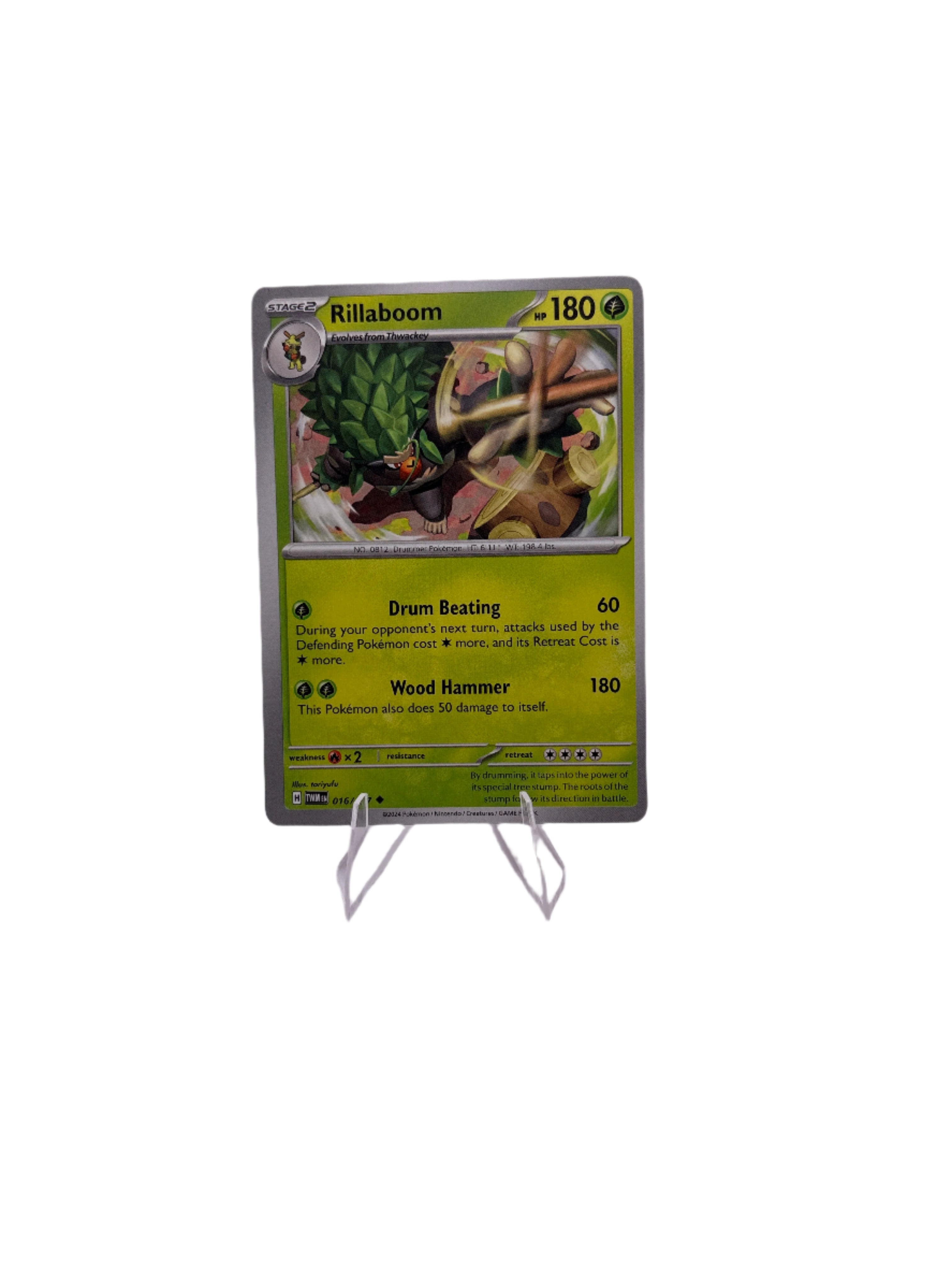 Pokemon Riluboom Pokemon Rillaboom – S and E Hobbies and Collectables