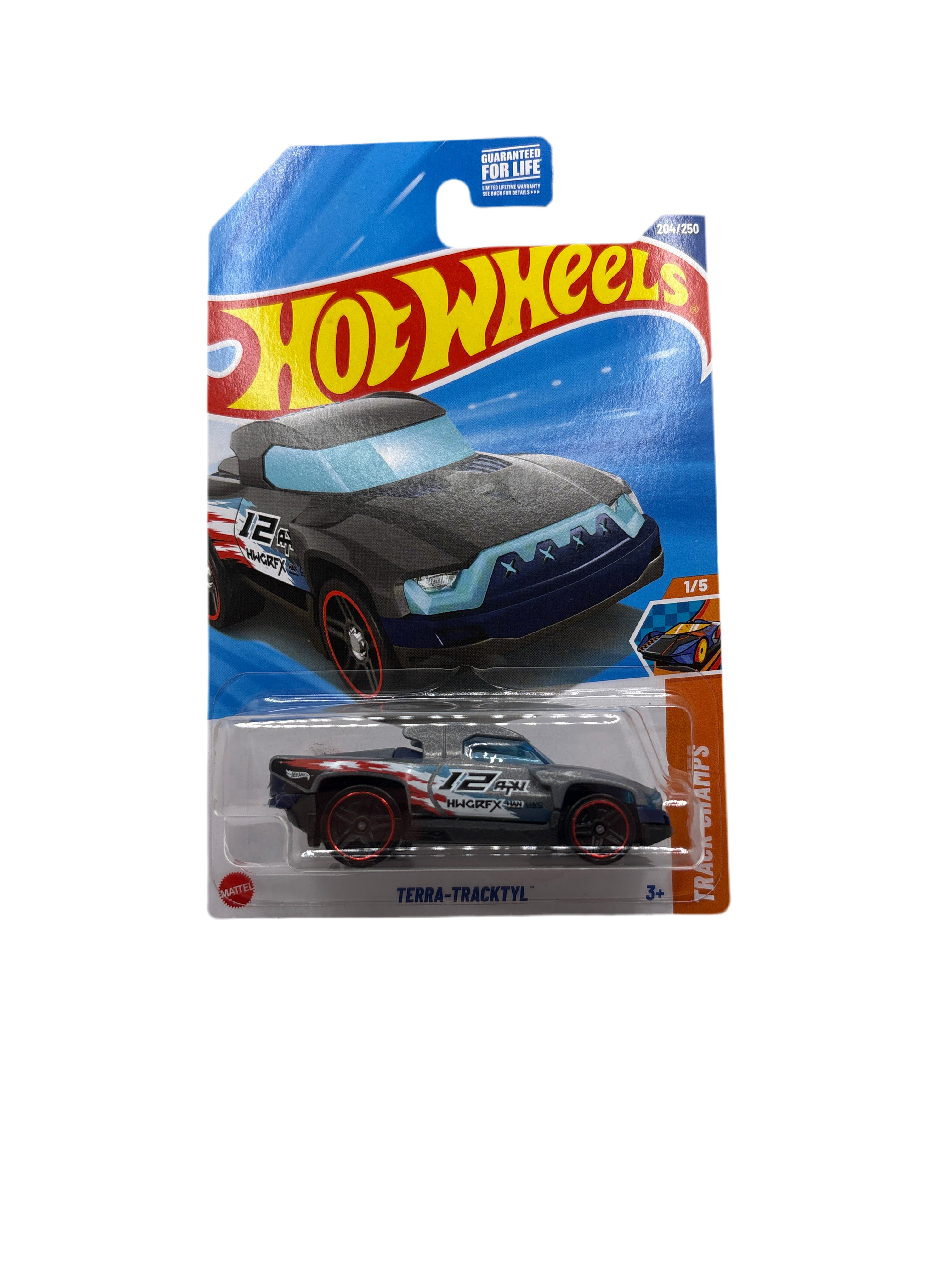 Hot Wheels Terra-Tracktyl Diecast gray