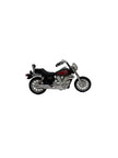 Motor Max Kawasaki Vulcan Motorcycle Diecast red
