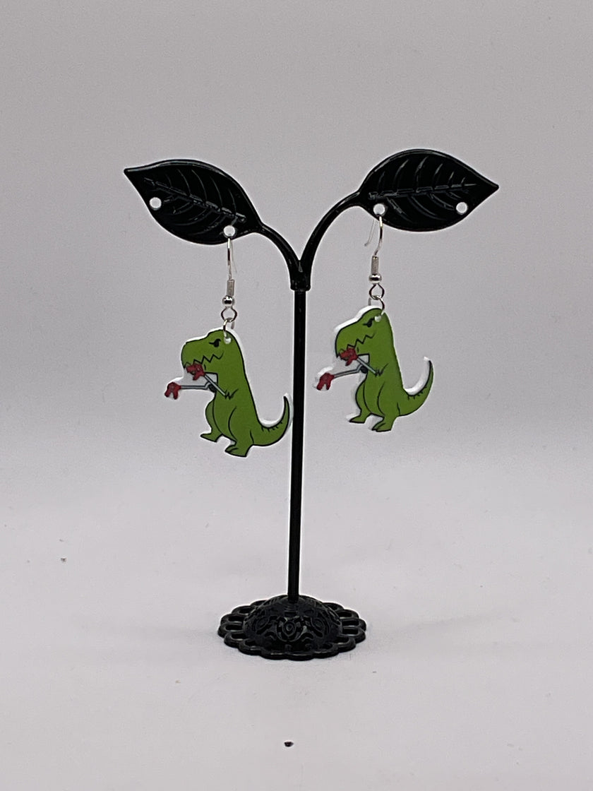 Dinosaur Earrings